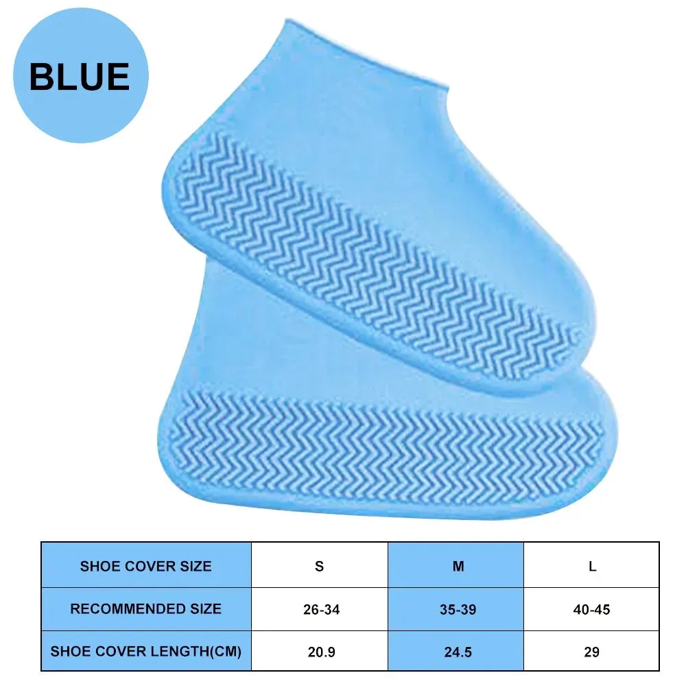 Silicone Waterproof Shoe Covers for Rainy Days