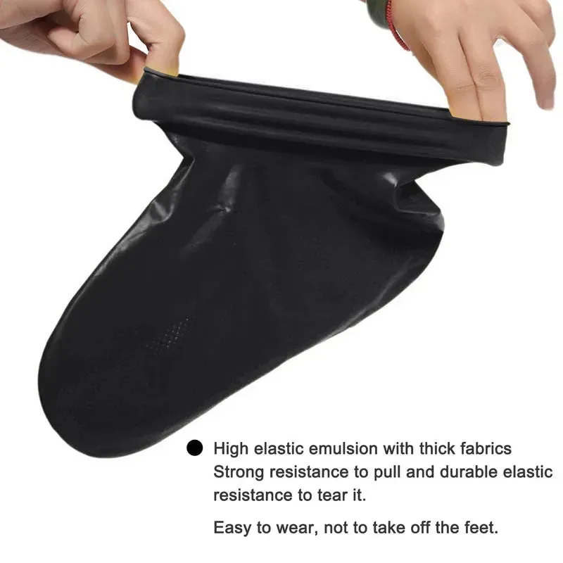 Silicone Waterproof Shoe Covers for Rainy Days