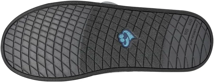 Silvert's Adaptive Clothing & Footwear Women’s Extra Wide Easy Closure Jewel Slippers for Seniors