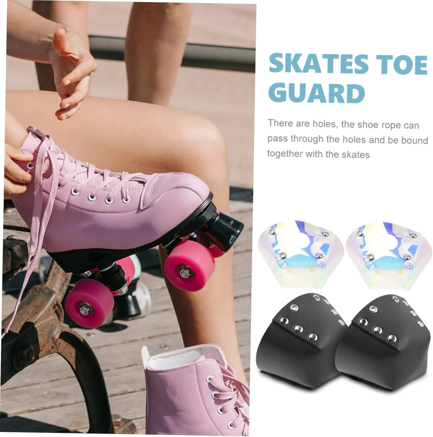 Skate Guards er Covers Adult Protective Inline Caps Skating Skates Pads Protectors for Safety Toe Shoe