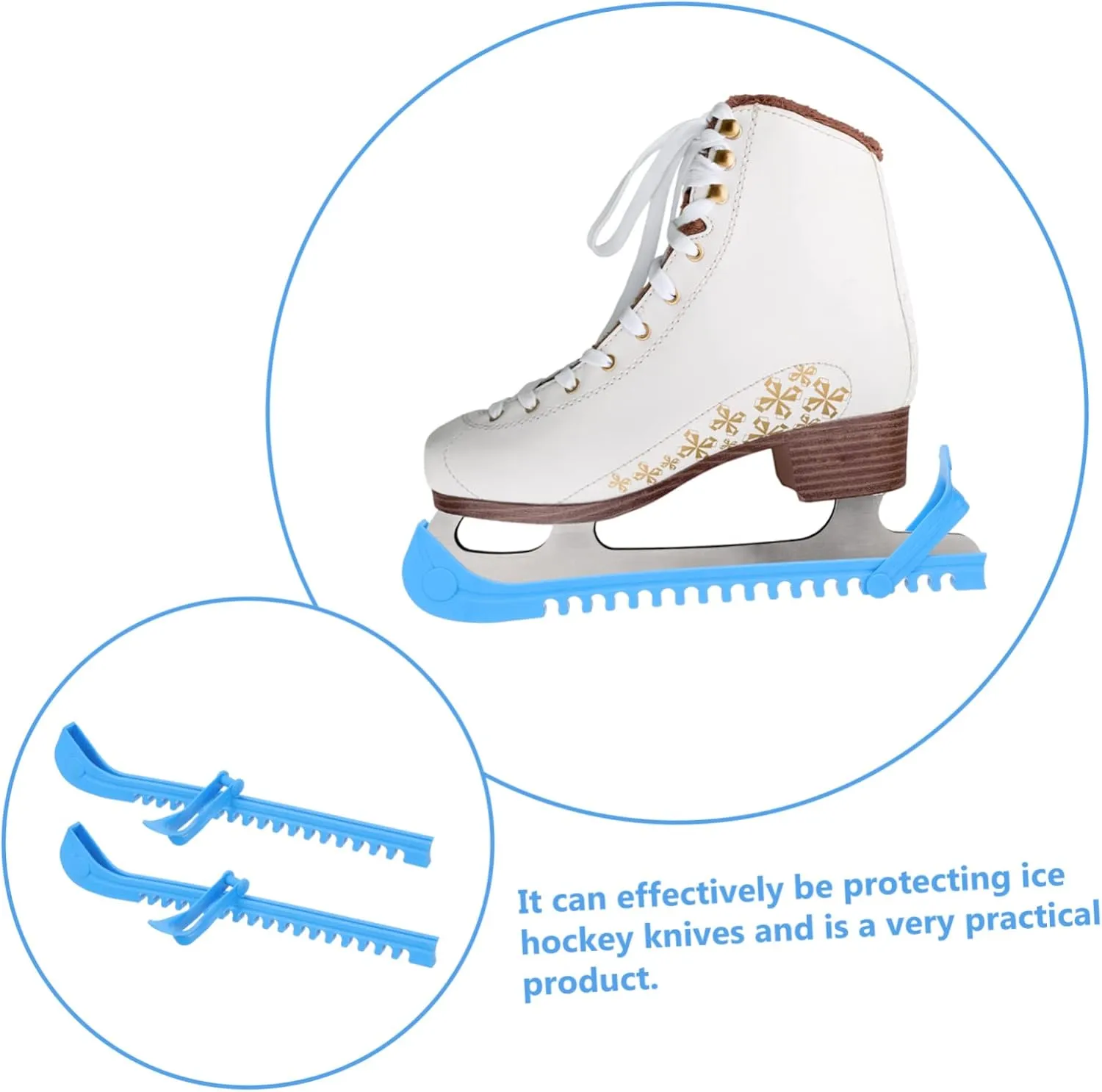 Skate Protector Shoes Protector Professional Blade Protectors Ice Skates Convenient Blade Protectors