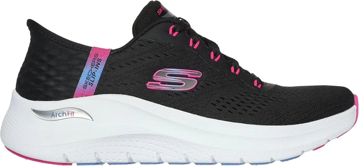 Skechers Women's Arch Fit 2.0 Easy Chic Hands Free Slip-ins Sneaker