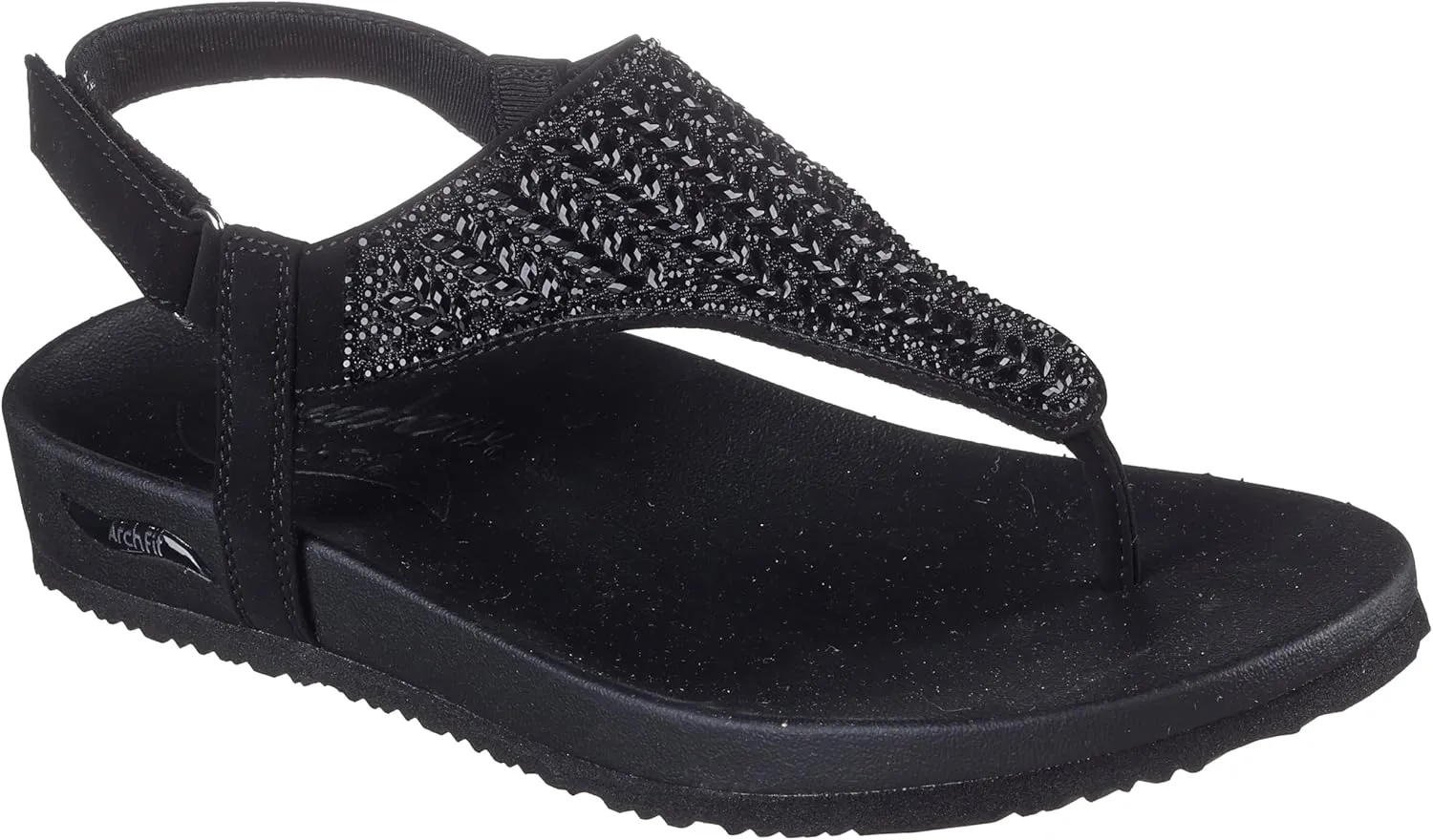 Skechers Women's Arch Fit Meditation-Hidden Gems Flip-Flop