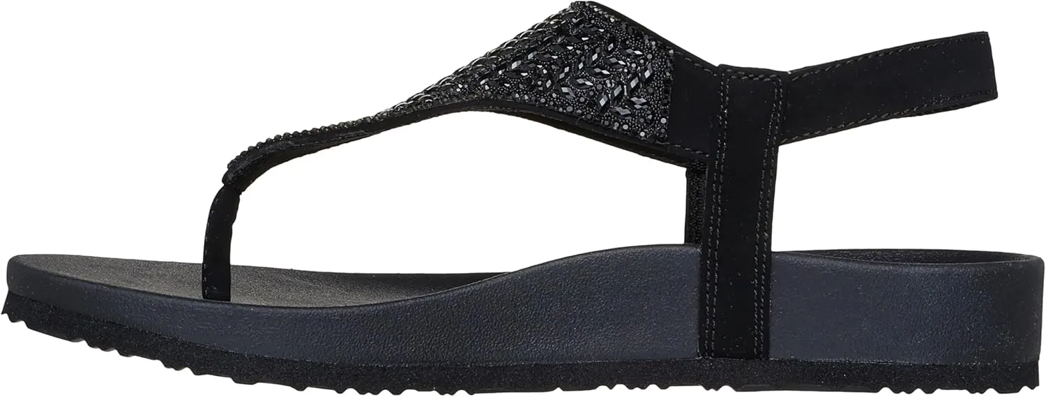 Skechers Women's Arch Fit Meditation-Hidden Gems Flip-Flop