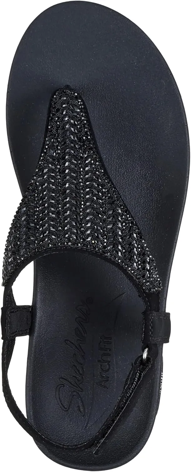 Skechers Women's Arch Fit Meditation-Hidden Gems Flip-Flop