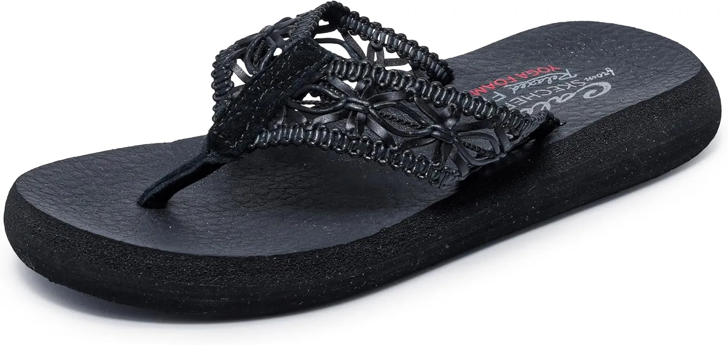 Skechers Women's Asana-Ocean Breezer Flip-Flop