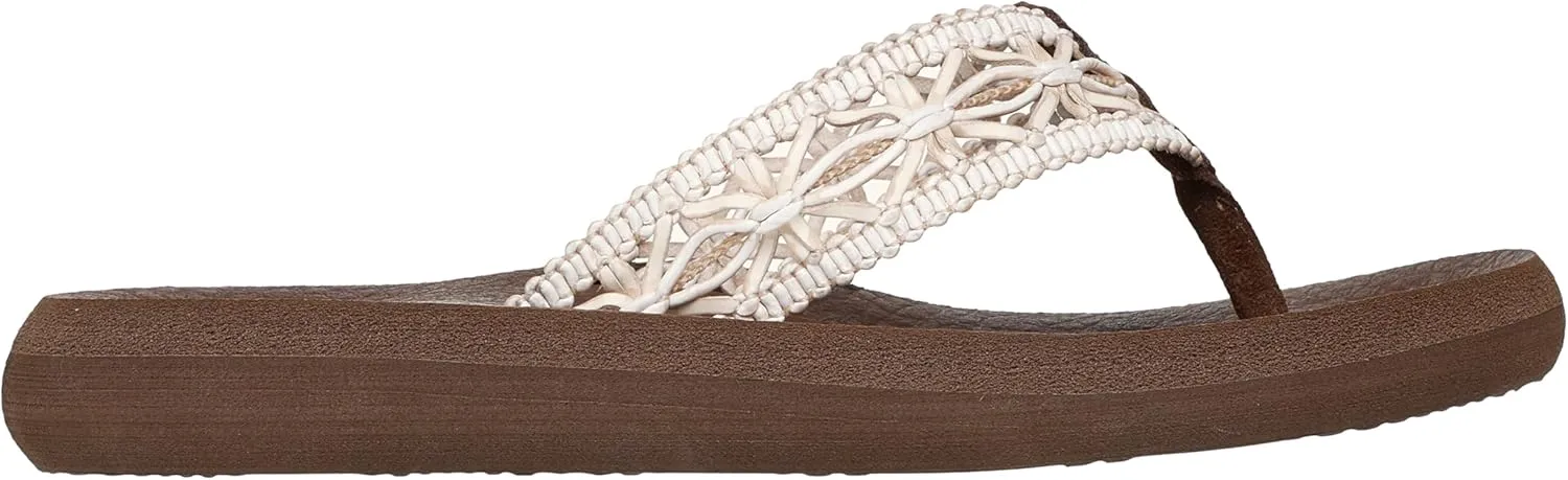 Skechers Women's Asana-Ocean Breezer Flip-Flop
