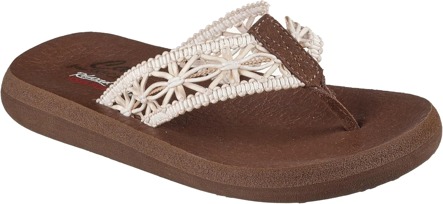 Skechers Women's Asana-Ocean Breezer Flip-Flop