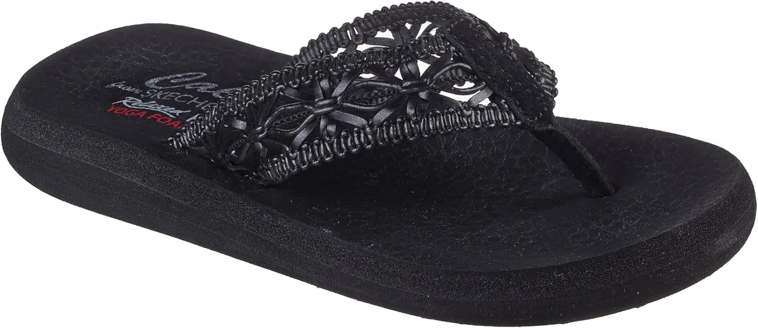 Skechers Women's Asana-Ocean Breezer Flip-Flop