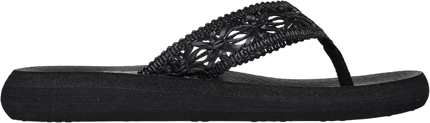 Skechers Women's Asana-Ocean Breezer Flip-Flop