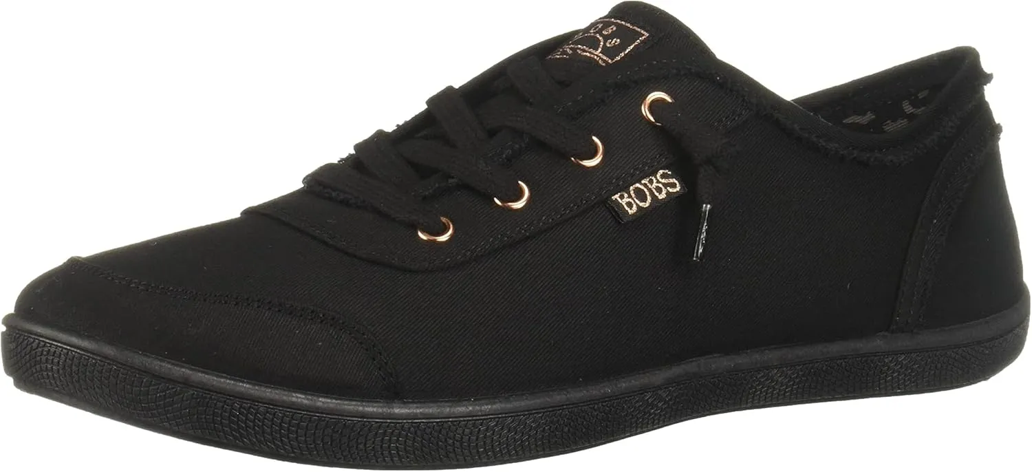 Skechers Women's Bobs B Cute Sneaker – Memory Foam, Flexible Outsole, Lightweight Vegan Shoes