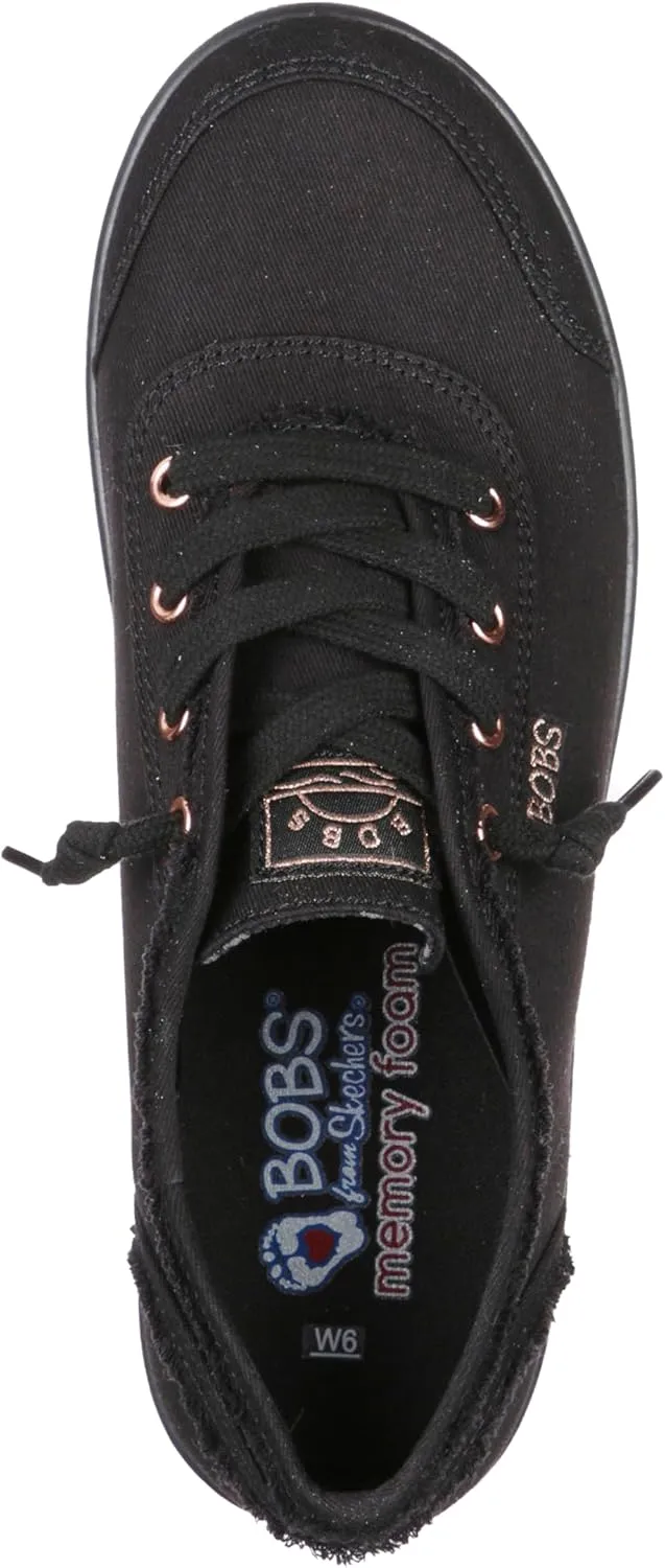 Skechers Women's Bobs B Cute Sneaker – Memory Foam, Flexible Outsole, Lightweight Vegan Shoes