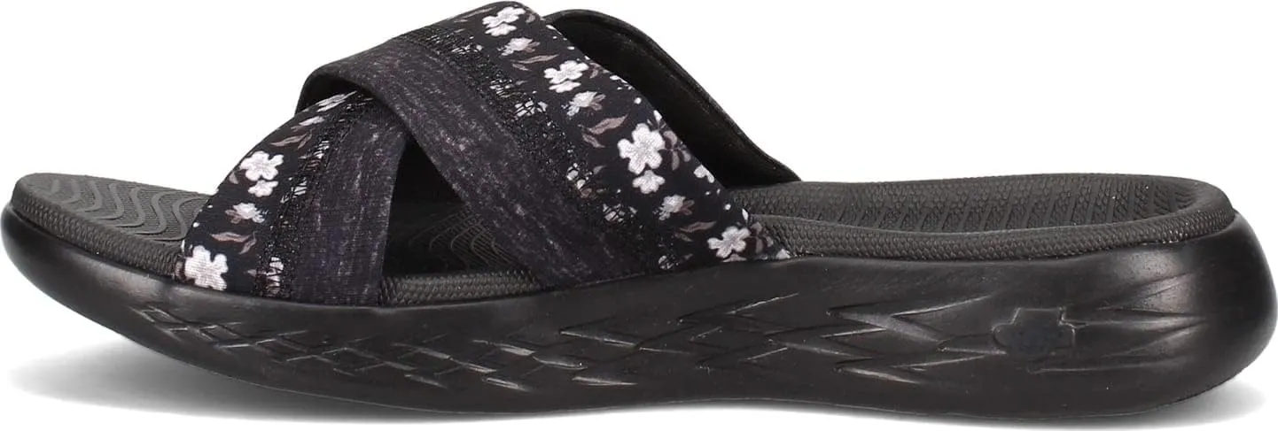 Skechers Women's On The Go 600 - Blooms Slide Sandal
