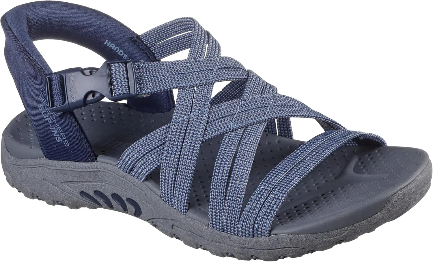 Skechers Women's Reggae-Morning Light Slide Sandal