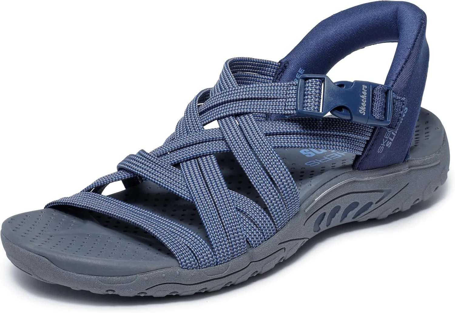 Skechers Women's Reggae-Morning Light Slide Sandal