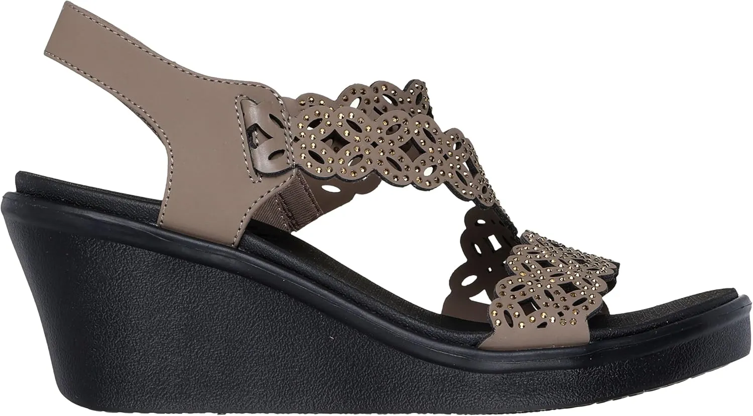Skechers Women's Rumble on-Sassier DayZ Wedge Sandal