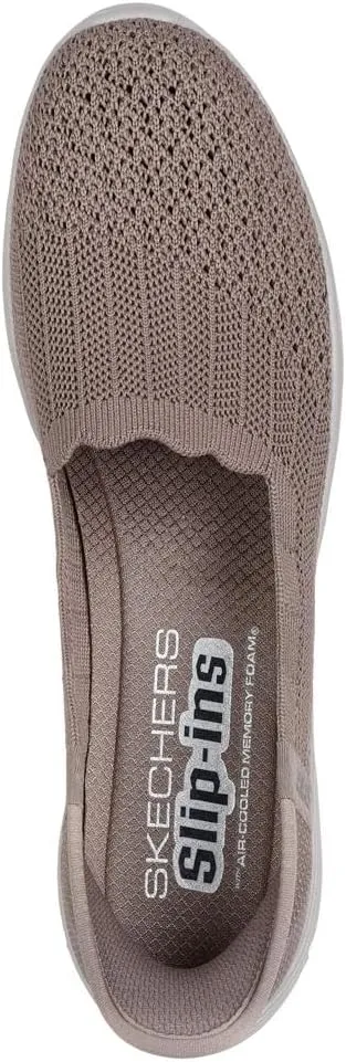 Skechers Women's Seager-Believe It Hands Free Slip-ins Loafer Flat