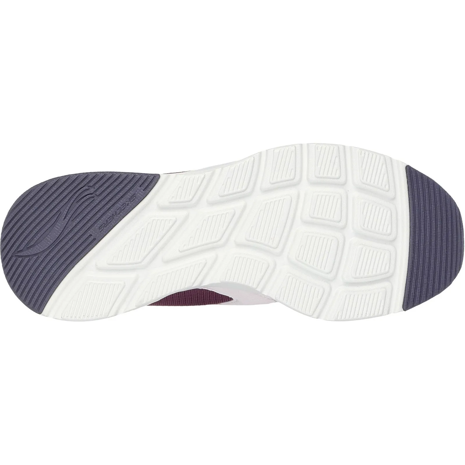 Skechers Womens Skech-Air Court Air Wave 150076-BUMT Burgundy/Multi Lace Up Shoe