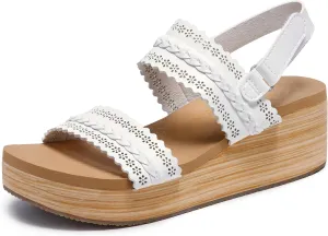 Skechers Women's Summers-Coastal Stroll Wedge Sandal