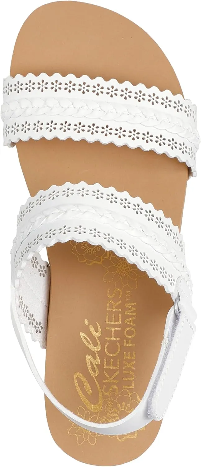 Skechers Women's Summers-Coastal Stroll Wedge Sandal