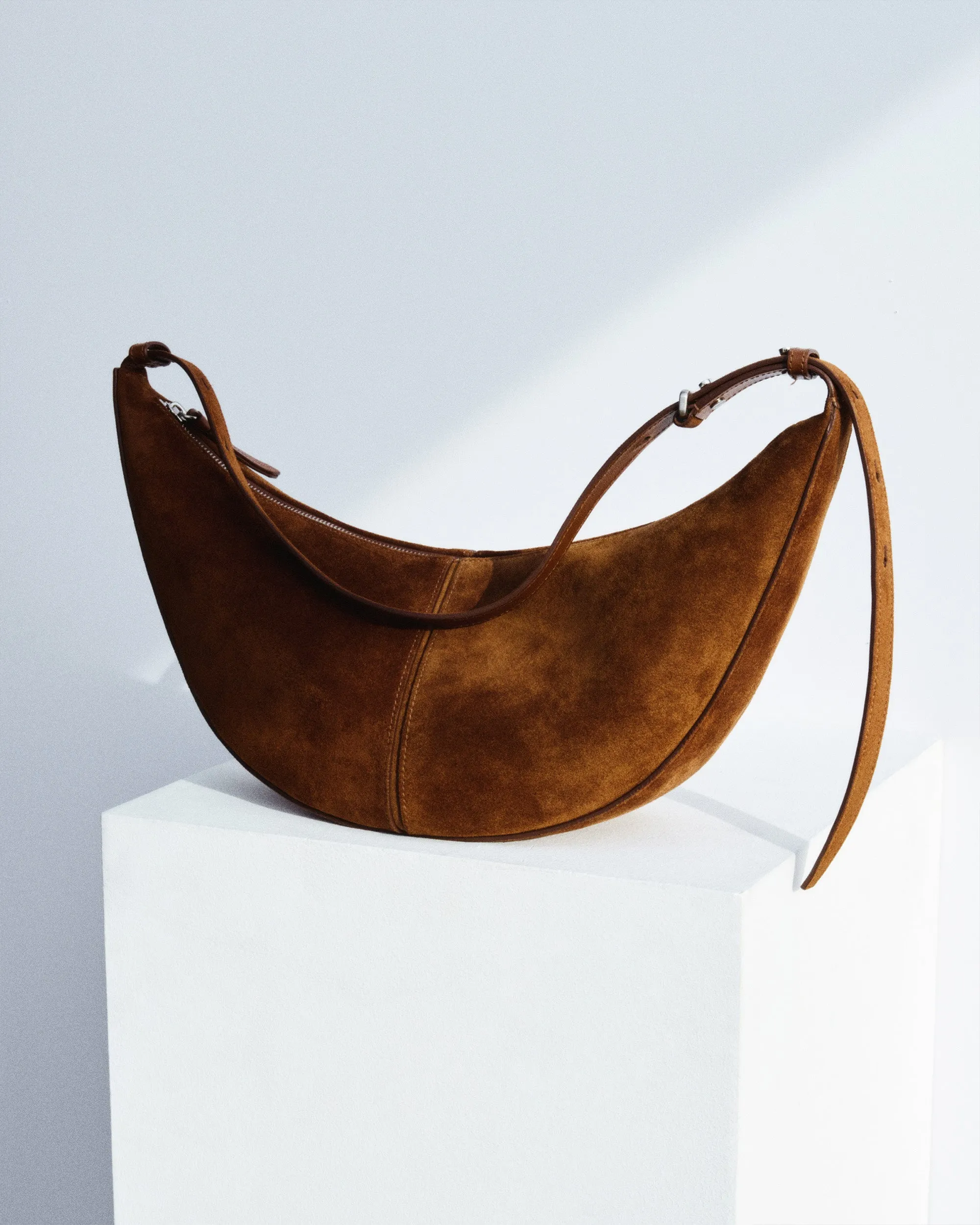Slide Bag in Suede