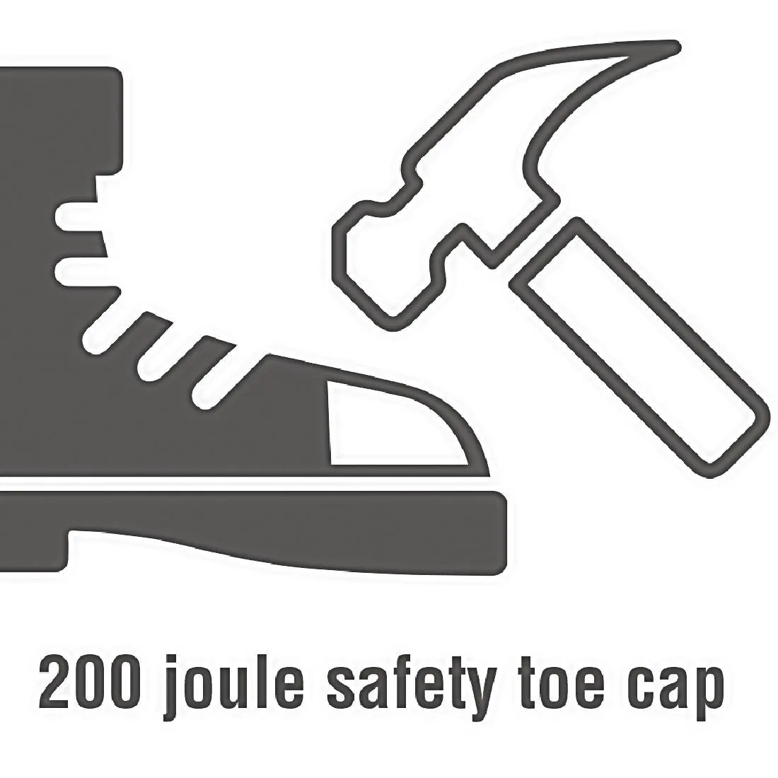 Slipbuster Safety Lace Up Black 38