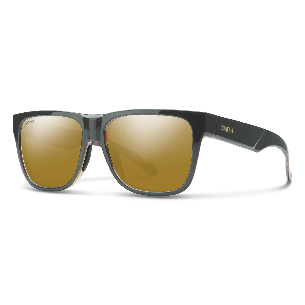 Smith Lowdown 2 Polarized Sunglasses - Gravy Tort/Chromapop Bronze Mirror