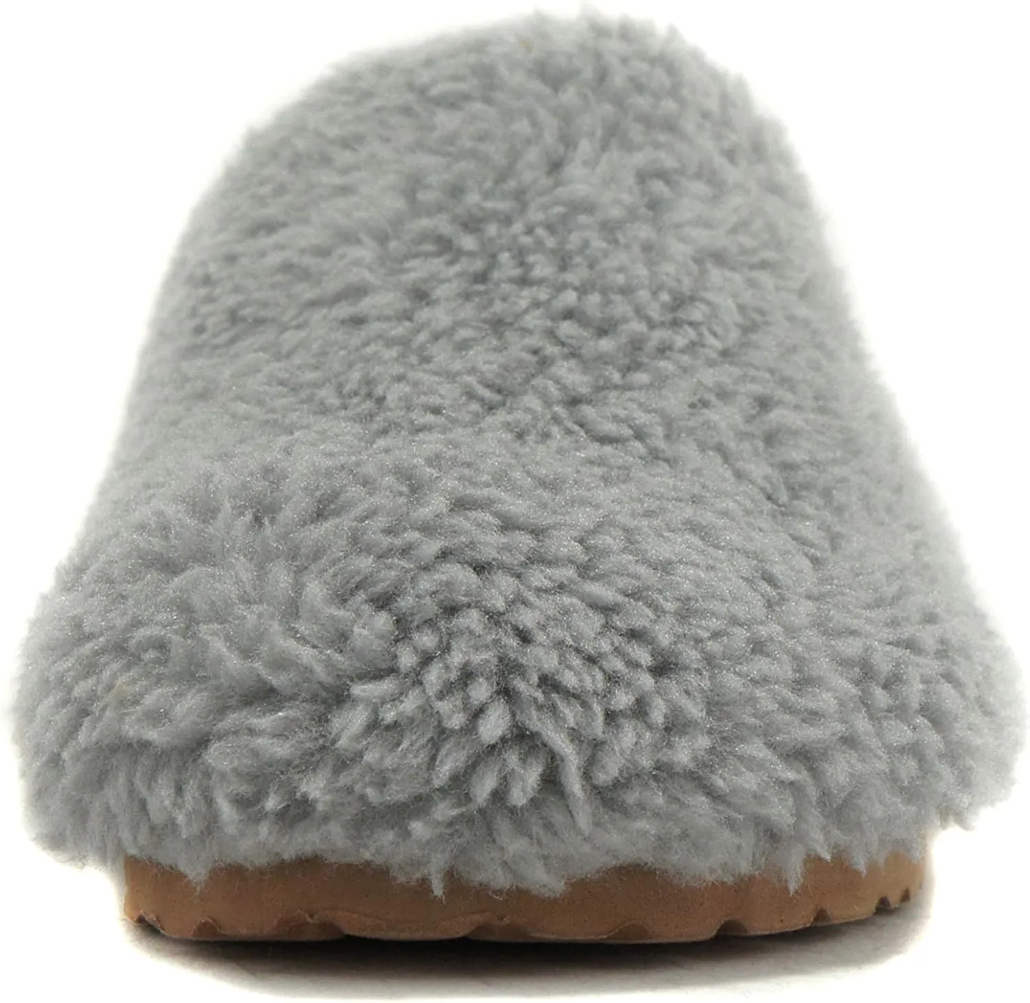Soda Emotion - Women's Super Soft Faux Fur Fuzzy Fluffy Close Toe Cork Platform Slide Slipper