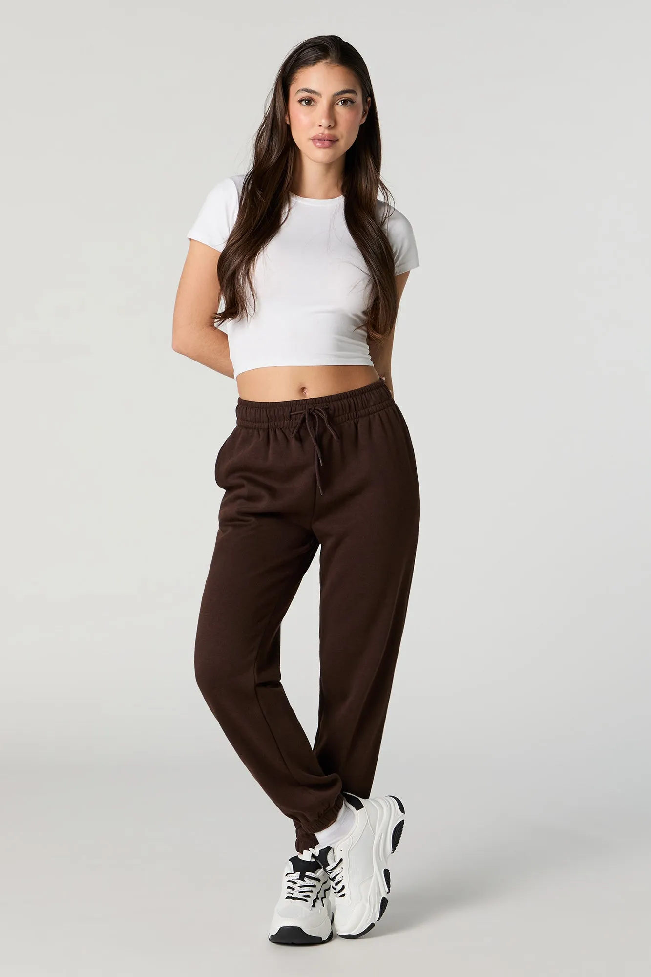 Soft Fleece High Rise Jogger