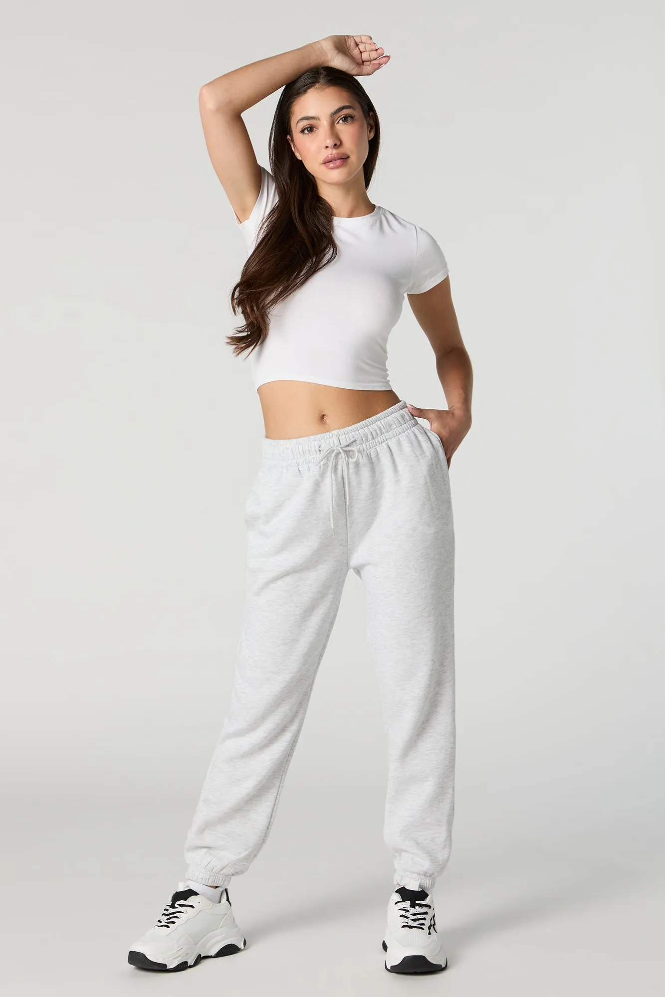 Soft Fleece High Rise Jogger