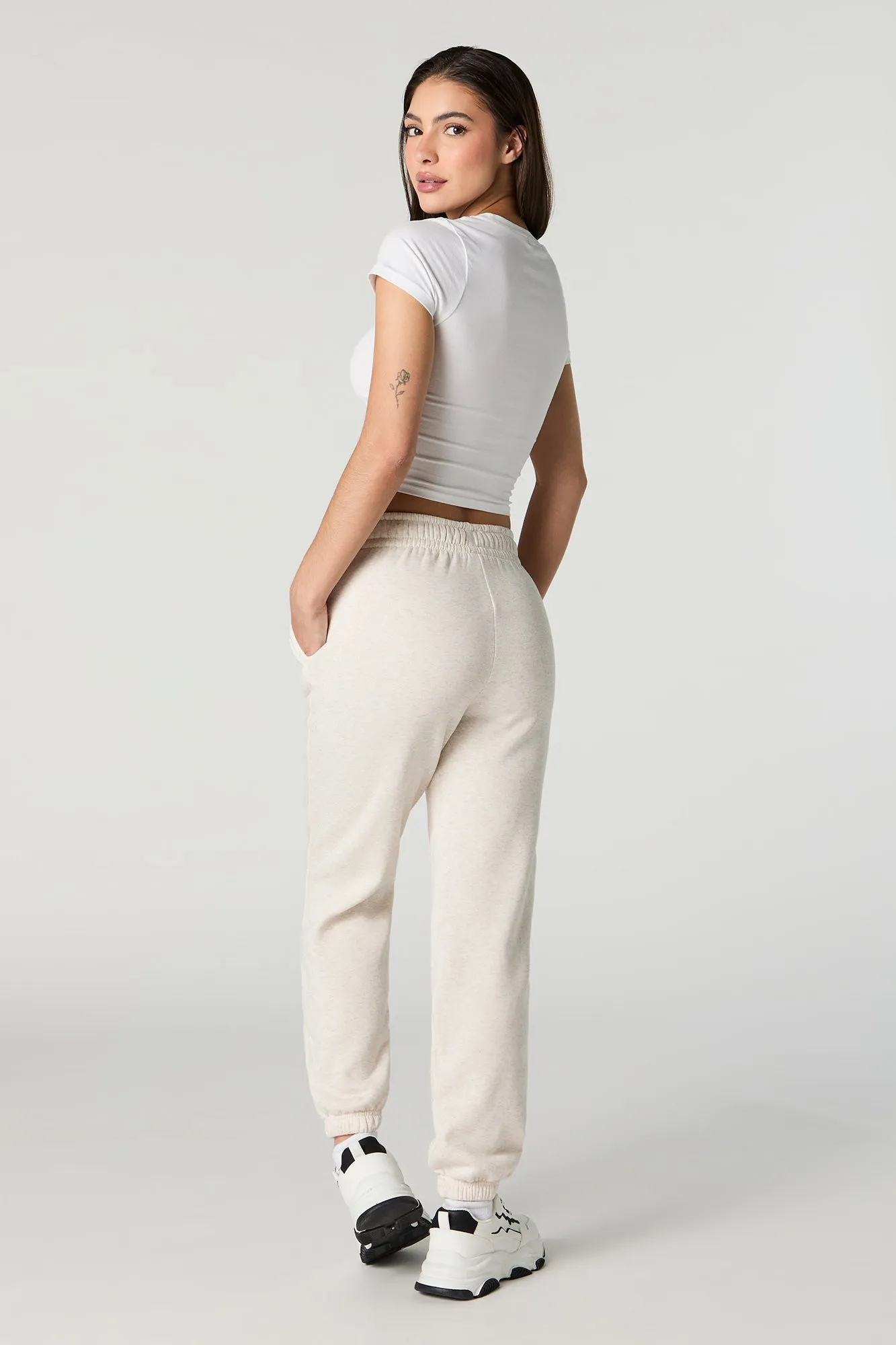 Soft Fleece High Rise Jogger