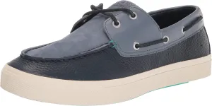 Sperry Mens Shoes Men's Bahama PLUSHWAVE Sneaker, Navy Tritone, 9.5