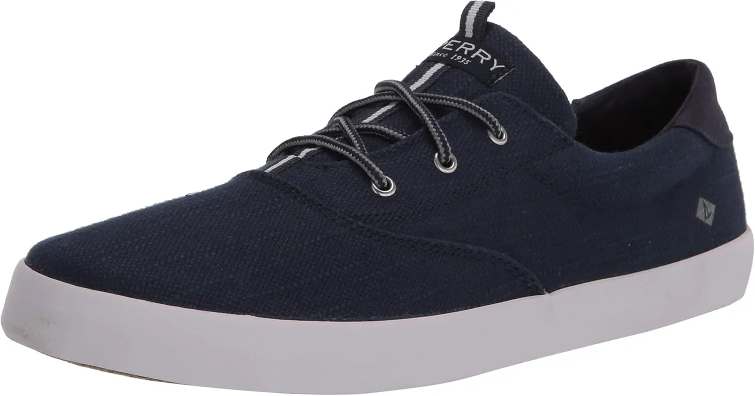 Sperry Spinnaker Washable Sneaker, Navy, 4 US Unisex Big Kid