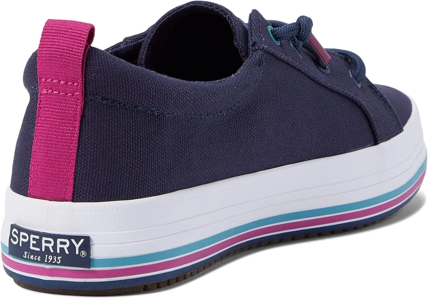 Sperry Unisex-Child Crest Vibe Platform Sneaker