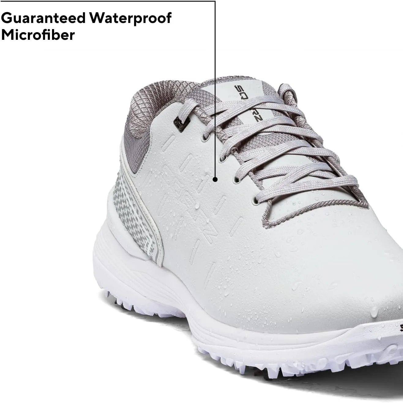 SQAIRZ Speed ProS2 Men's Athletic Golf Shoes, Designed for Balance & Performance, Replaceable Spikes, Waterproof
