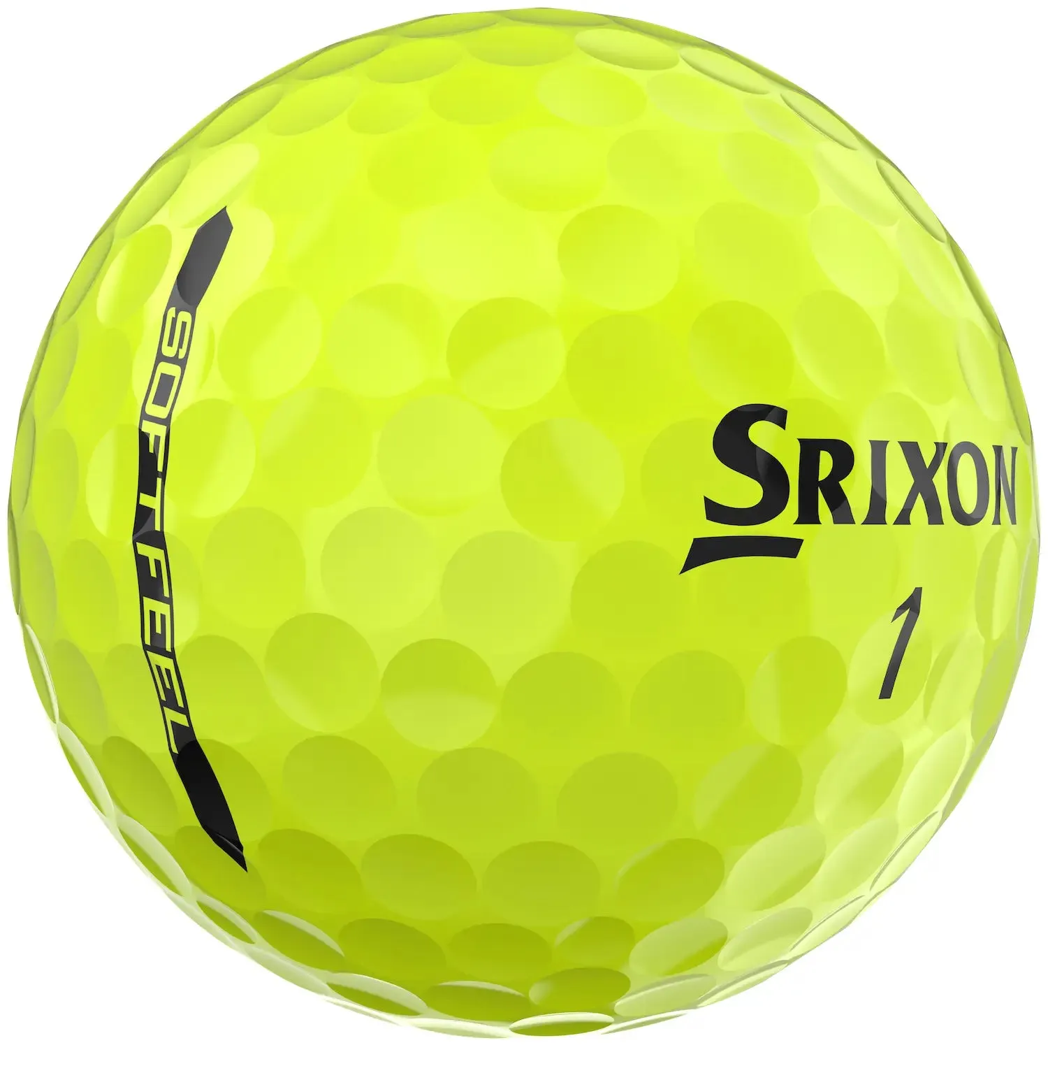 Srixon Soft Feel 12 Ball Pack (Yellow)