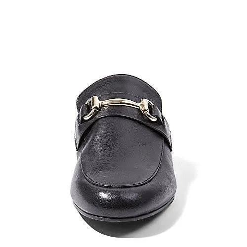 Steve Madden Kandi Slipon Loafer Black Leather 8 M Us
