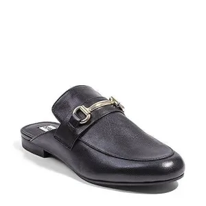 Steve Madden Kandi Slipon Loafer Black Leather 8 M Us