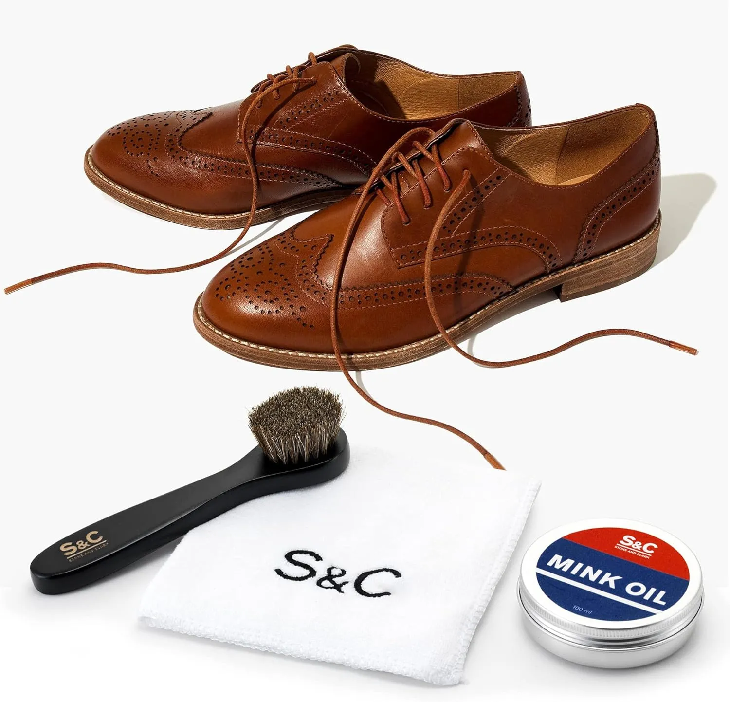 Stone and Clark Mink Oil for Leather Boot - Leather Conditioner & Protector for Boot, Belt, Saddle, Baseball Glove & Purse