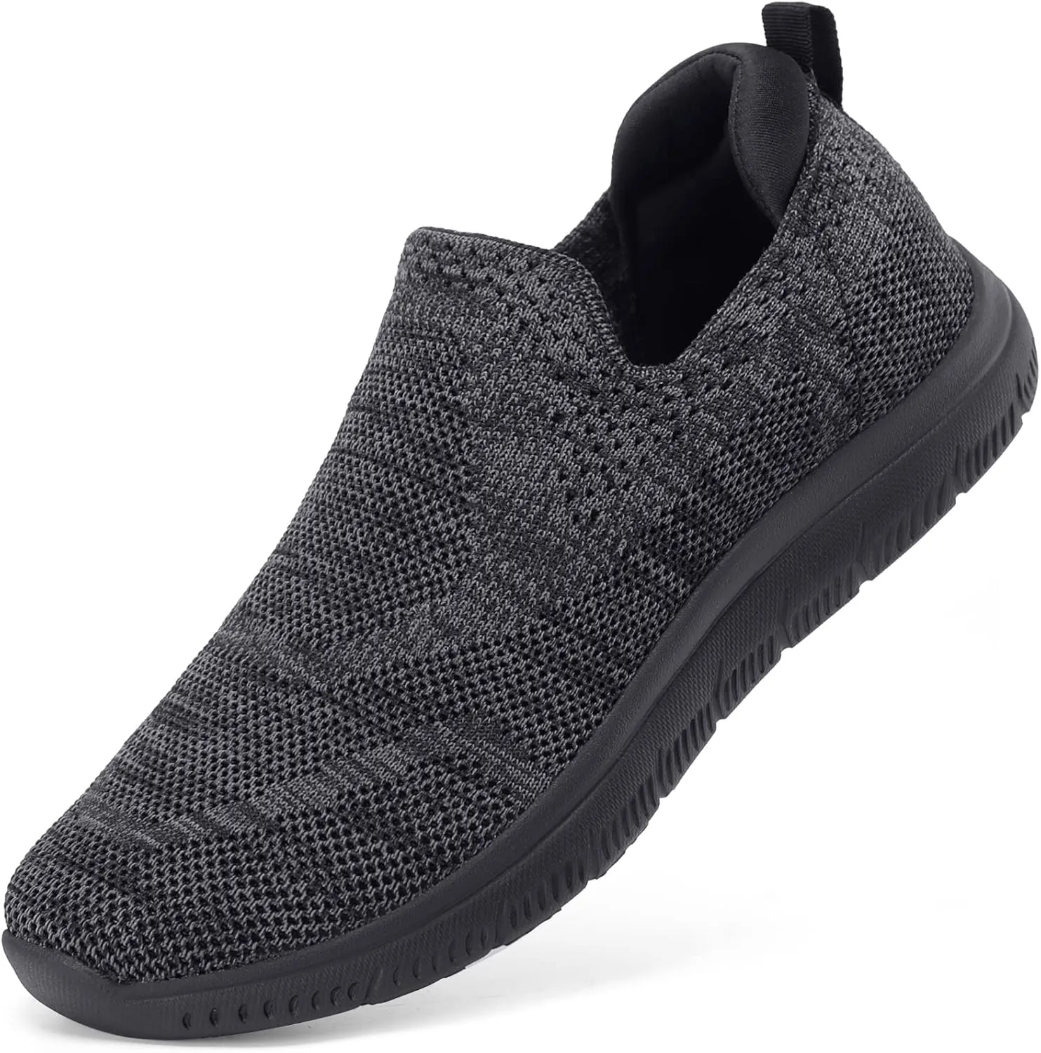 STQ Slip On Sneakers for Women Lightweight Walking Shoes Comfortable Breathable Mesh with Arch Suuport