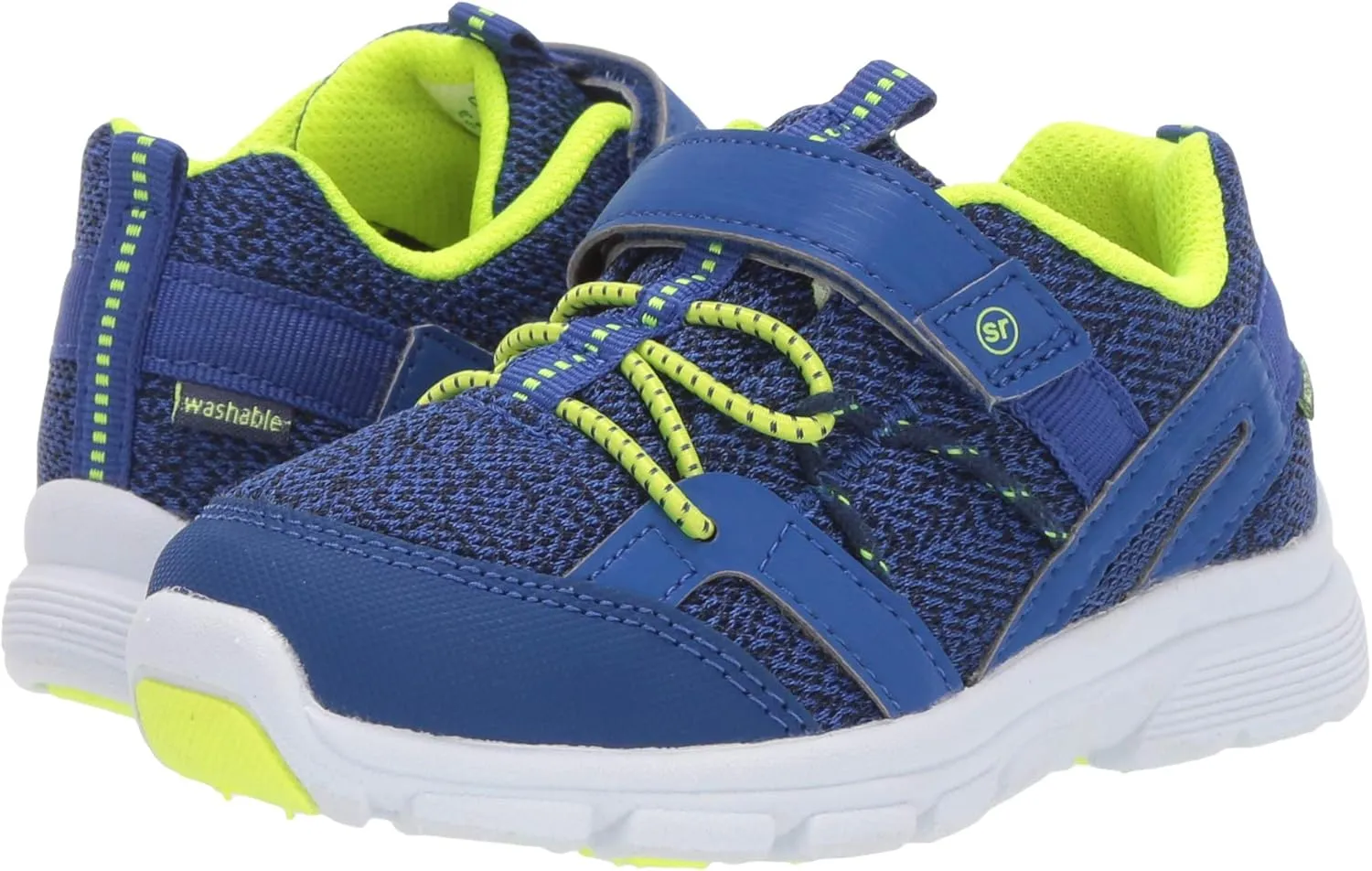 Stride Rite Unisex-Child Ocean Girl's and Boy's Machine Washable Athletic Sneaker