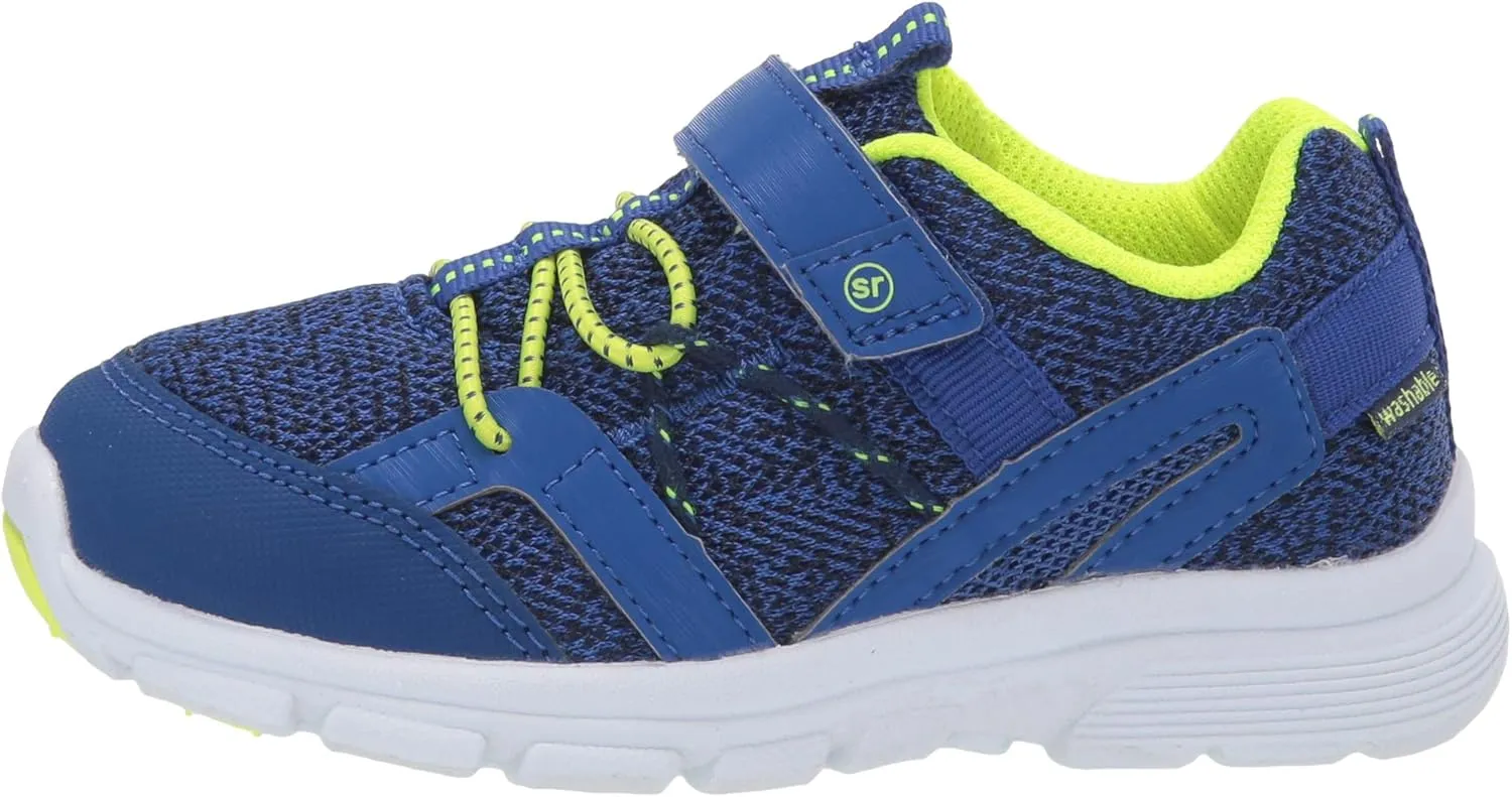 Stride Rite Unisex-Child Ocean Girl's and Boy's Machine Washable Athletic Sneaker