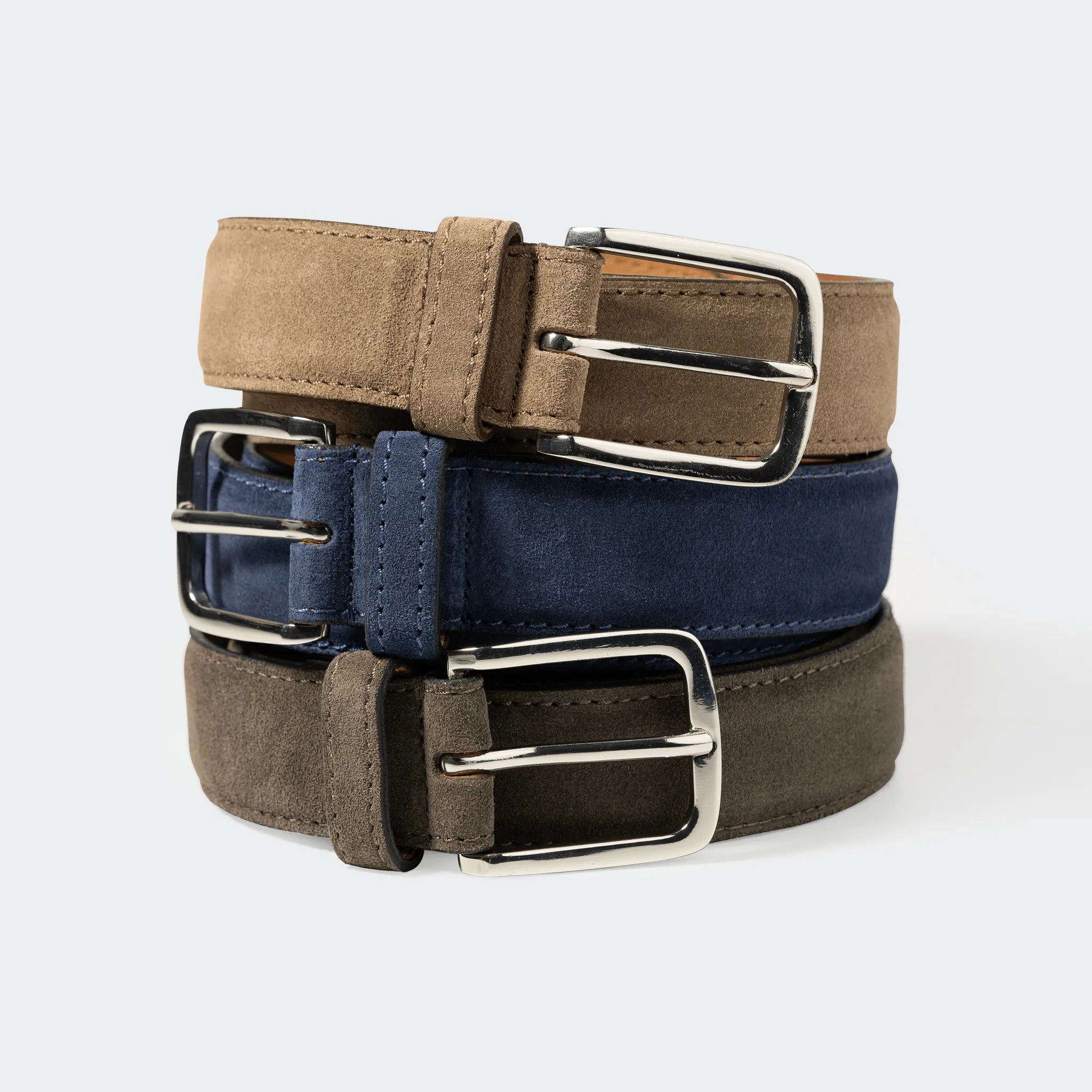 SUEDE BELT ANTHRACITE