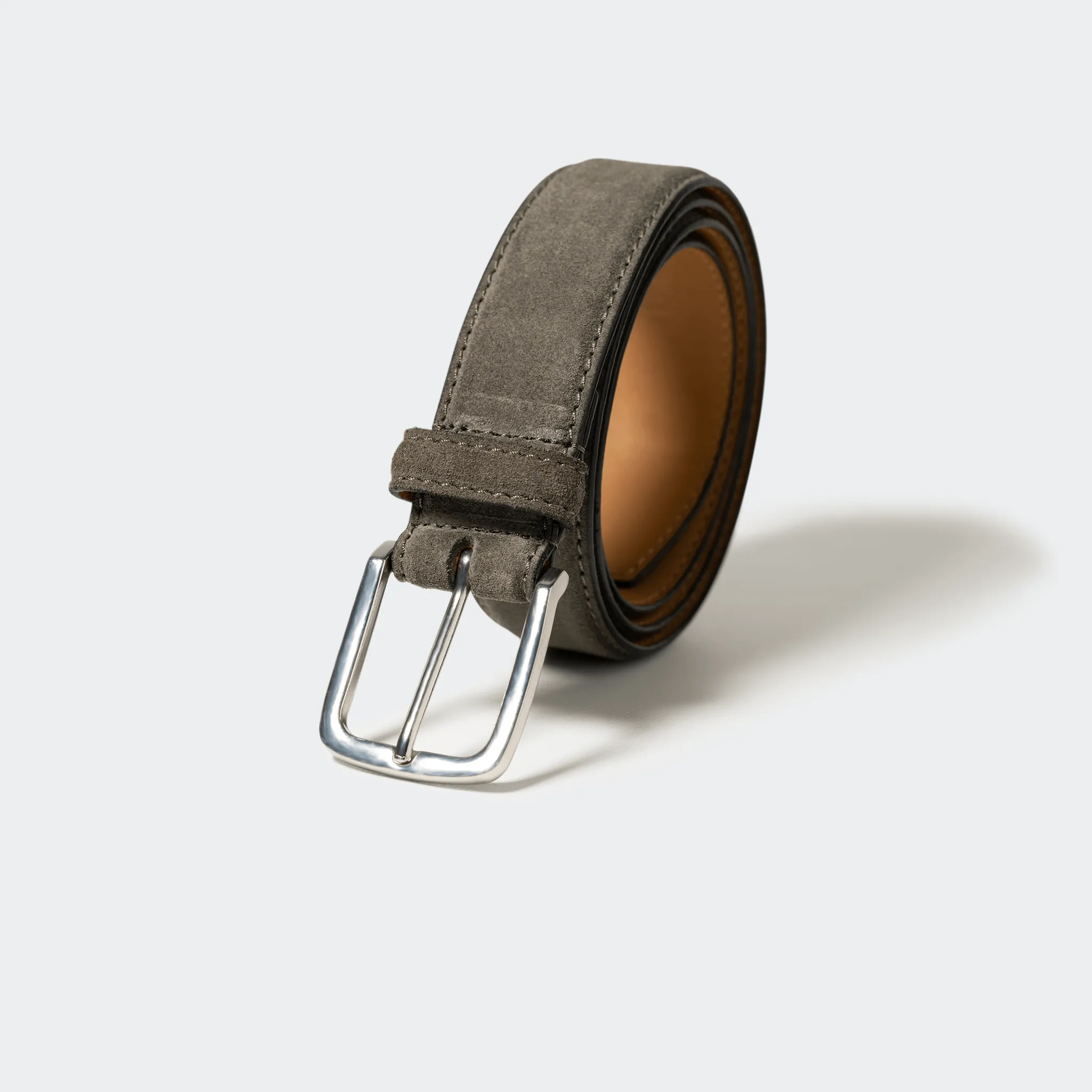 SUEDE BELT ANTHRACITE