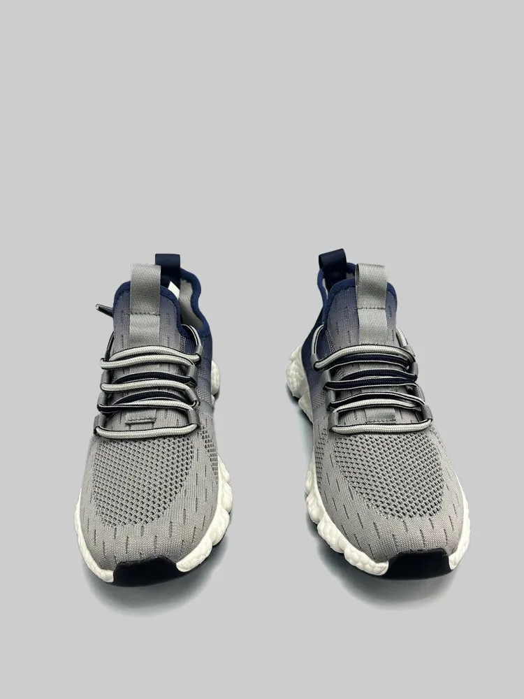 Summer Popcorn Built-in features Comfortable Express worldwide Shoes Gradient Flyknit Breathable Men's 2