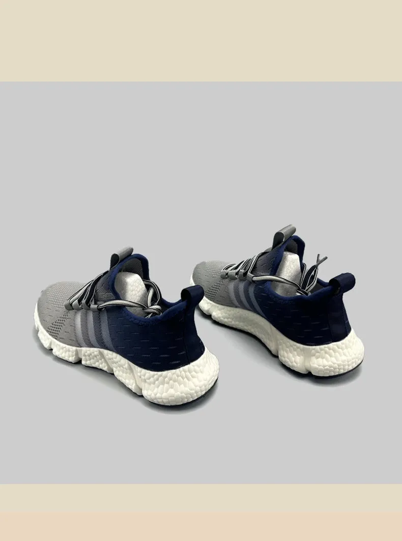 Summer Popcorn Built-in features Comfortable Express worldwide Shoes Gradient Flyknit Breathable Men's 2