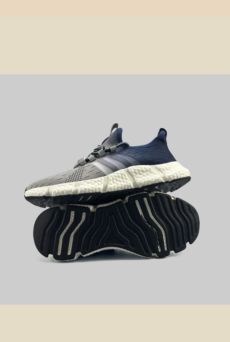 Summer Popcorn Built-in features Comfortable Express worldwide Shoes Gradient Flyknit Breathable Men's 2