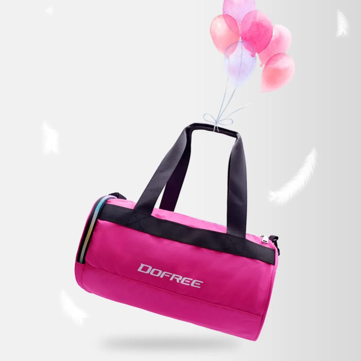 Swim Bag,Sports Gym Bag with Wet Pocket & Shoes Compartment,Lightweight Travel Duffel Bag for Men and Women