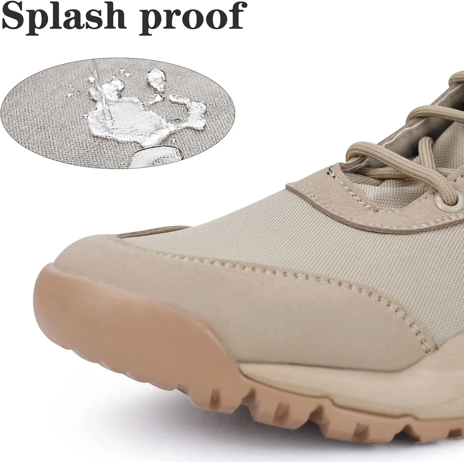 Tactical Boots for Men Lightweight Military Combat Boots Waterproof Comfortable for Work & Security