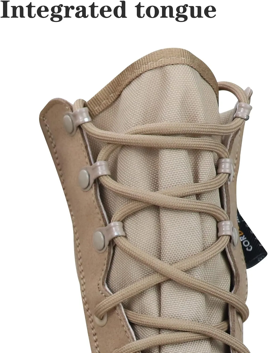 Tactical Boots for Men Lightweight Military Combat Boots Waterproof Comfortable for Work & Security